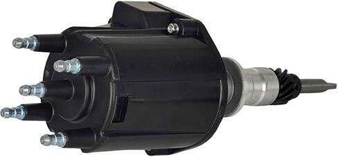 EZROAD Ignition Distributor 817377 1103782 Compatible with Hyster Forklift H60XM for MerCruiser OMC Volvo Penta 3.0L 4 Cylinder Compatible with GM Delco EST Engine 1331330 986653 in Kuwait