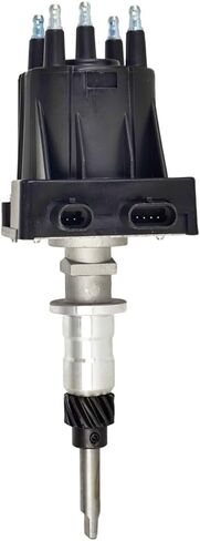 EZROAD Ignition Distributor 817377 1103782 Compatible with Hyster Forklift H60XM for MerCruiser OMC Volvo Penta 3.0L 4 Cylinder Compatible with GM Delco EST Engine 1331330 986653 in Kuwait