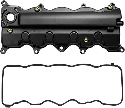 AUCERAMIC 12310-RNA-A01 Engine Valve Cover w/Gasket Compatible with 2006-2015 Honda Civic 2016-2017 HR-V 2013-2015 Acura ILX 1.8L 2.0L L4 SOHC Replaces 12310RNAA01 in Saudi Arabia