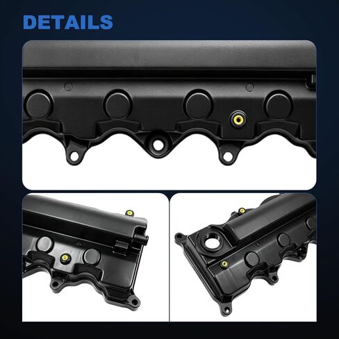 AUCERAMIC 12310-RNA-A01 Engine Valve Cover w/Gasket Compatible with 2006-2015 Honda Civic 2016-2017 HR-V 2013-2015 Acura ILX 1.8L 2.0L L4 SOHC Replaces 12310RNAA01 in Saudi Arabia