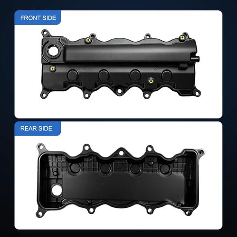 AUCERAMIC 12310-RNA-A01 Engine Valve Cover w/Gasket Compatible with 2006-2015 Honda Civic 2016-2017 HR-V 2013-2015 Acura ILX 1.8L 2.0L L4 SOHC Replaces 12310RNAA01 in Saudi Arabia
