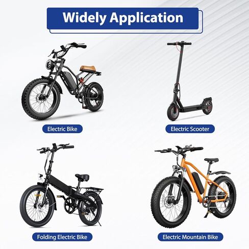 FT76X Ebike Half Twist Throttle 3 Pin Male for Electric Bicycle Scooter Mountain Bike Folding Bike, Ebike Throttle Grip for 12-72V MTB Conversion Kit with Waterproof 3Pin Male to Female Cable in Saudi Arabia