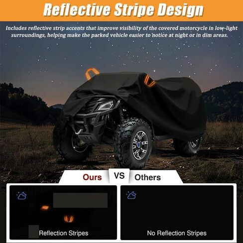 UTV Covers for Arctic Cat Wildcat 1000 / X 2012–2017, Water-Resistant Heavy Duty Quad Oxford Cloth Protection Covers with Reflective Strip, All Weather Outdoor Storage in Saudi Arabia