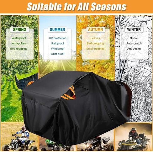 UTV Covers for Arctic Cat Wildcat 1000 / X 2012–2017, Water-Resistant Heavy Duty Quad Oxford Cloth Protection Covers with Reflective Strip, All Weather Outdoor Storage in Saudi Arabia