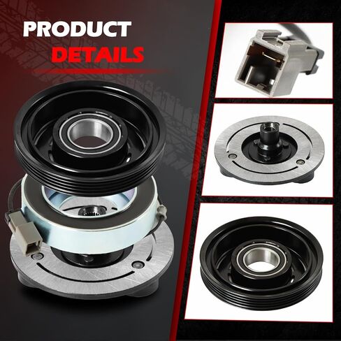 AC Compressor Clutch Kit Fit for 2002-2007 Impreza 2.5L & 2002-2005 Impreza 2.0L, for 2005-2006 9-2X 2.5L & 2005 9-2X 2.0L, Clutch Assembly Repair Kit Replace for 73111FE040 3B461-45010 in Kuwait