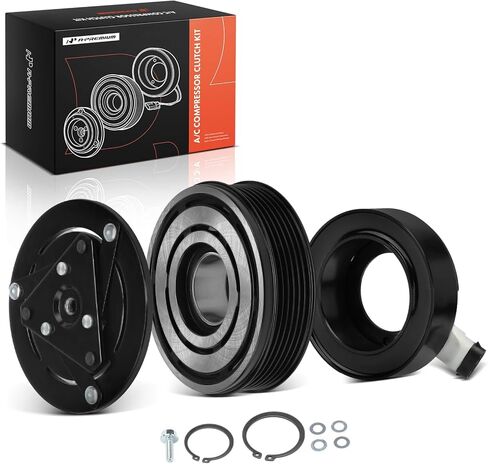 A-Premium Air Conditioner AC Compressor Clutch Kit Compatible with Chevrolet Malibu 2004-2006 3.5L & Pontiac G6 2005-2006 3.5L in Kuwait