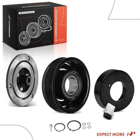 A-Premium Air Conditioner AC Compressor Clutch Kit Compatible with Chevrolet Malibu 2004-2006 3.5L & Pontiac G6 2005-2006 3.5L in Kuwait