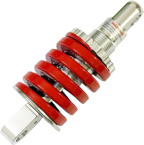electric scooter suspension Red elecreic scooter rear shock absorber compatible with tifgalop/laotei/boyueda/MetaMoov C-Type Full Suspensions electric scooters parts in Saudi Arabia