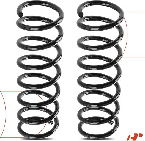A-Premium Front Coil Springs Compatible with Toyota Tacoma 1995-2004, Driver and Passenger Side, 2-Pack, 4WD Only, Replace# 4813104050 in Kuwait