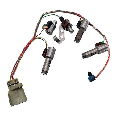 U140E U240E U241E Transmission Solenoids Valve Kit & Wiring Harness Compatible for Toyota RAV4 Camry Highlander Compatible for Lexus ES300 RX300 in Saudi Arabia