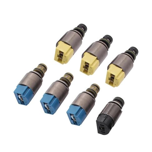 7X مجموعة الملف اللولبي ناقل الحركة 6HP19 6HP26 1068298045 متوافق مع BMW X3 X5 X6 Z4 325i 328i 525i/ A4 A6 A8 Q7 صمامات الملف اللولبي لعلبة التروس in Kuwait