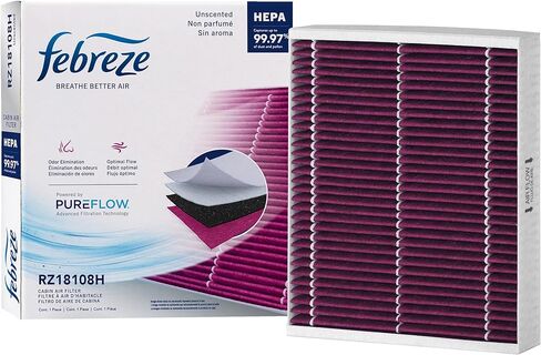 فلتر هواء فيبريز للتحكم في الرائحة HEPA للمقصورة من PUREFLOW RZ18108H يناسب 2018-2026 شيفروليه إكوينوكس 1.5 لتر in Kuwait