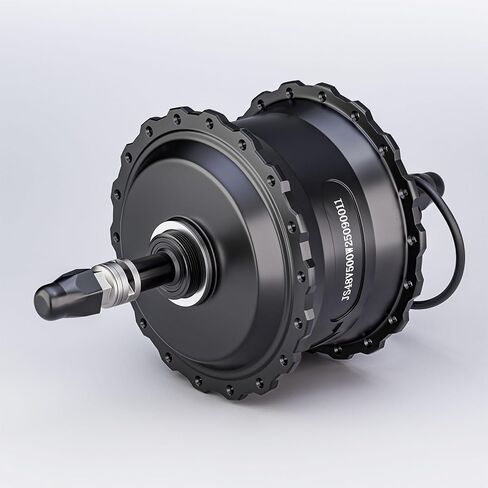 Electric Bicycle Hub Motor, 48V 1000W 9Pins Rear Wheel Motor, IP65 Waterproof Aluminum Alloy Construction, Compatible with 20/24/26-inch Rims. 34MPH, Suitable for DIY Electric Bicycle Conversions in Saudi Arabia