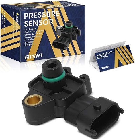 مستشعر AISIN AFTERMARKET PRSGM-00074 للضغط المطلق المنوع (MAP) - متوافق مع شيفروليه سيلفرادو 1500 إكوينوكس، سيلفرادو 2500 سيلفرادو 3500 HD، جي إم سي سييرا 1500، سييرا 2500 HD in Kuwait