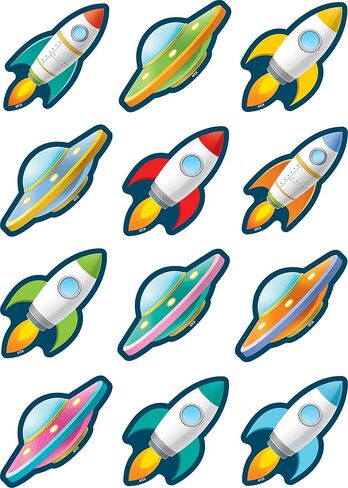 Teacher Created Resources Outer Space Crew Mini Accents (TCR9348) in Kuwait