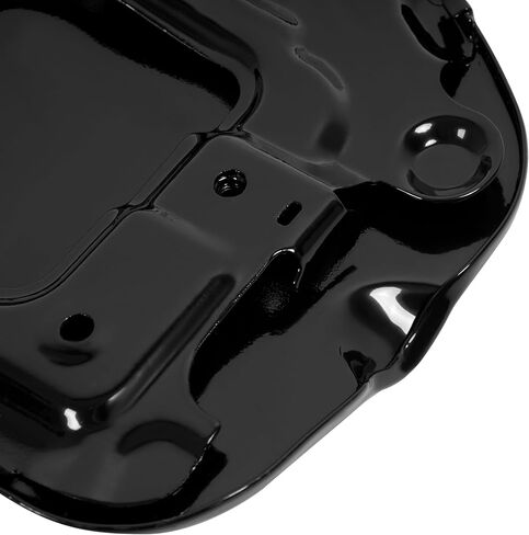 Gas Cap Cover Compatible with 2005-2015 Toyota Tacoma Double Cab Short 5FT Bed Fuel Filler Door Cover Fuel Gas Tank Door Cap Replacement for 7730504904 Steel Unfinished Black in Kuwait