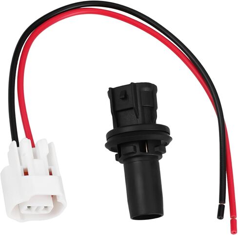 1 Set 2-Pin Front Headlight Side Marker Lamp Socket with Connector 6189-0031 Compatible with Toyota MDX ES is NX in Kuwait