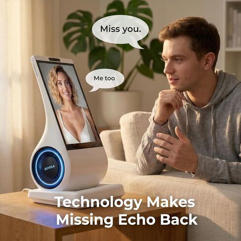umissfun Emotional AI Companion Device,AI Chat Companion, AI Desktop Robot Companion,Voice Understanding,Personality Design,Tech&Gadget Gift,Geek,Desktop Setup,True Empathy AI-Grows with You (White) in Saudi Arabia