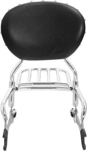 Green-L Passenger Sissy Bar مع مسند الظهر ورف الأمتعة ومجموعة بكرات التثبيت مناسبة لـ Indian Challenger Limited Dark Horse 2020-2025 Springfield 2016-2025 Roadmaster 2017-2025 Chieftain 2014-2025 in Kuwait