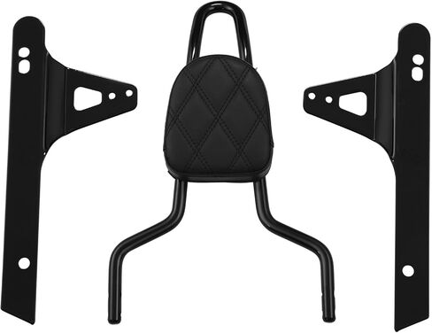 SLMOTO Detachable Backrest Sissy Bar Upright Fit For Harley Dyna Street Bob Wide Super Glide Low Rider FXD FXDB FXDC FXDL FXDWG FXDSE 2006-2017 in Kuwait