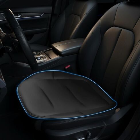 Car Seat Cushion, Thin Seat Cushion 0.78in, Office Chair Cushion, Car Seat Cushions for Driving, Summer Breathable Driver Seat Cushion for Long Sitting Relief, Car Seat Pad(Volcanic Red) in Saudi Arabia