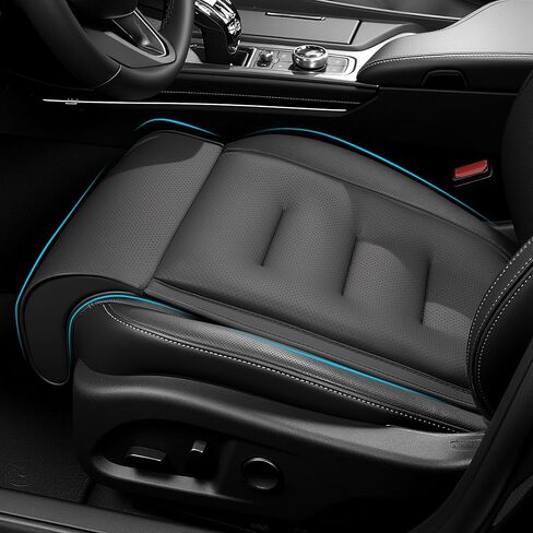 Car Seat Leg Extender Relieve Fatigue Car Seat Cushion with Leg Support for Long Driving, Memory Foam Legs Rest for Office Chairs Leg Support Cushion for Driver,Black in Saudi Arabia