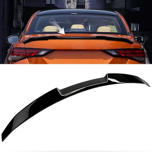 Rear Trunk Spoiler Wing Fit for Nissan Sentra S/SV/SR/Midnight Edition 2020 2021 2022 2023 2024 2025 Trunk Lid Spoiler (Glossy Black) in Saudi Arabia