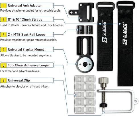 Slacker Premium Suspension Tuning Kit – Digital Suspension Tuner for Dirt, Street, Adventure & Mountain Bikes with Real-Time Bar Display in Saudi Arabia