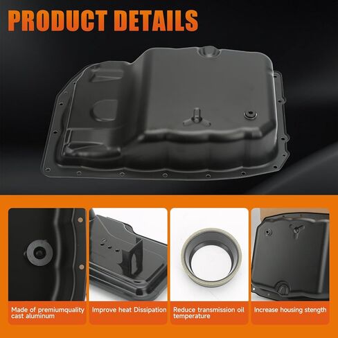 265-582 6L80 Transmission Oil Pan Kit Compatible with Cadillac Escalade Chevy Avalanche Camaro Silverado Suburban GMC Sierra Yukon XL 1500 Hummer H2 Replaces# 24222657 24224781 in Saudi Arabia