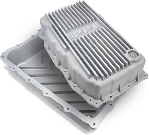 PPE Deep Heavy Duty Transmission Pan (RAW) 128051100 Compatible for 2020+ GMC Sierra 1500 or 2020+ Chevy Silverado 3.0L with Allison 10L80 Transmission in Kuwait