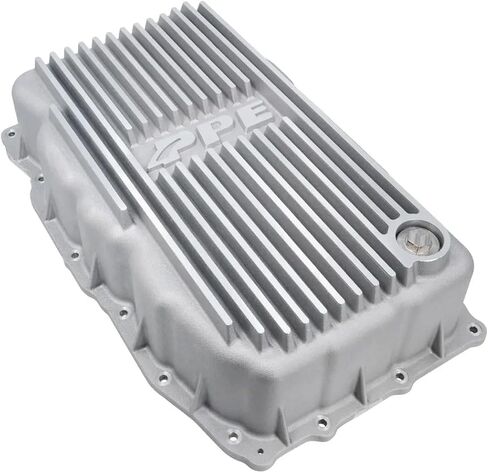 PPE Deep Heavy Duty Transmission Pan (RAW) 128051100 Compatible for 2020+ GMC Sierra 1500 or 2020+ Chevy Silverado 3.0L with Allison 10L80 Transmission in Kuwait