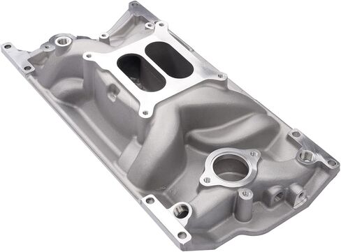 Intake Manifold Performer RPM Replacement for Chevy Small Block Vortec 5.0L 5.7L V8 262-400 7116 in Kuwait