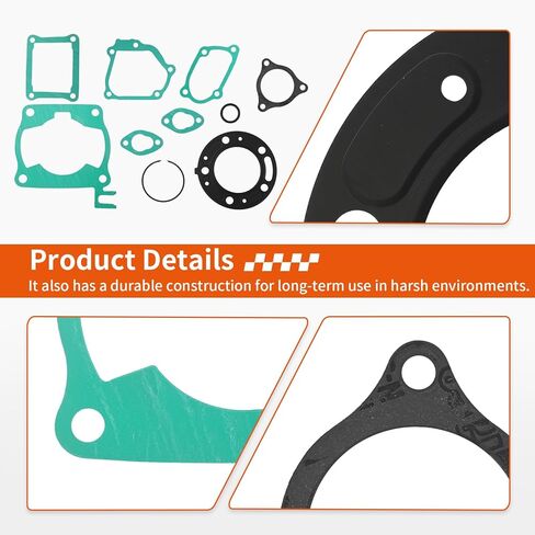 Top End Rubuild Kit 54mm Size B Piston For Honda CR125R 1992-1999 13110-KZ4-505 in Kuwait