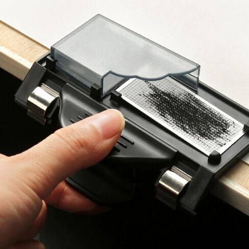 SHERCHPRY Drawing Pencil Sharpener Multifunctional Sketch and Charcoal Pencil Grinding Tool for Students Artists Portable Compact Stationery Supply in Kuwait