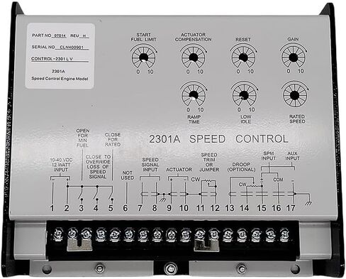 Speed Controller 2301A 9907-014 Speed Governor Control Panel Generator Parts in Kuwait
