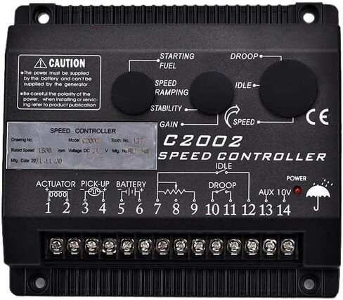 وحدة التحكم C2002 لوحة التحكم في سرعة الحاكم لأجزاء مولد Electrogeno in Kuwait
