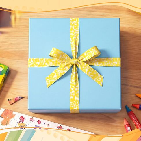 Gilprop 30 Yards Back to School Ribbon Set School Teacher Ribbon for Crafts - 6 Colors, 0.39 Inch/ 1 cm Width, Use for Gift Wrapping, Crafts, Hair Bows, and Party Decorations in Saudi Arabia
