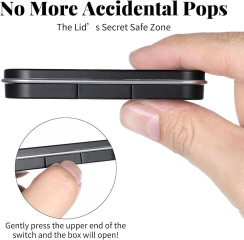 Magnetic Needle Holder Case with Clear Acrylic Lid Portable Needle Keeper Knitting Pin Storage Box Container Sewing Pin Storage Case Organizer for Quilting Crafts Supplies Paper Clip Cross Stitch in Saudi Arabia