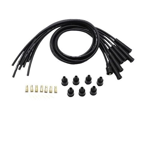 8mm HT Ignition Wires Spark Plug Cables Compatible for 6 Cylinder Classic Cars in Saudi Arabia