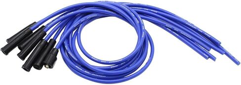 Universal Blue 8mm High Performance Silicone Sparkplug Leads HT Leads Fits for 4 Cylinder Classic Cars in Saudi Arabia