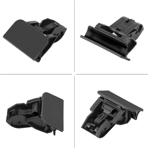 Glove Box, Car Glove Box Lock Lid Handle No Hole Replacement (black) in Kuwait