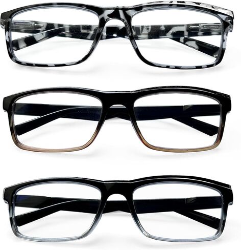 BIENCOOL Blue Light Blocking Reading Glasses,Readers for Men Women Spring Hinge Computer Eyeglasses in Saudi Arabia