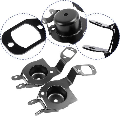 Front Lower Coil Spring Bracket Repair Kit Fit for Jeep Grand Cherokee 1999-2004, Coil Spring Perch Replace 926-078 926-079 5012445AA 5012445AB, Left Driver Right Passenger Side 1Pair in Saudi Arabia