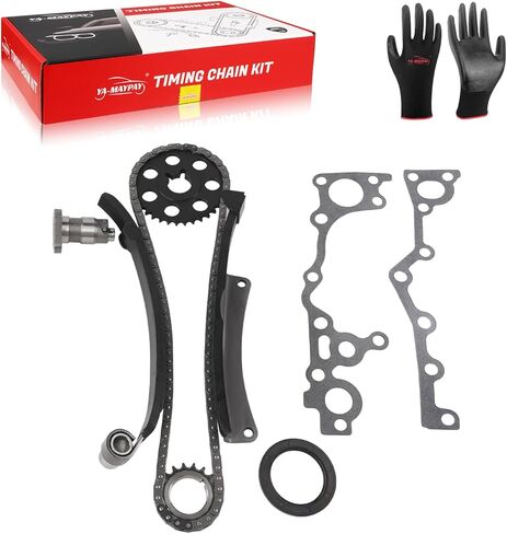 Timing Chain Kit Sets Compatible with Toyota 1990-1994 HiAce 1RZ,1989-1994 HiAce 2RZ,1989-1994 HiAce 2RZ-E,2.0L 2.4L.OE#13540-75010.13561-76010 in Kuwait