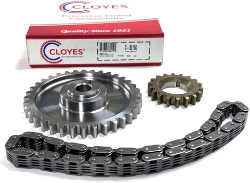 Timing Chain Set Compatible with Ford FE Big Block 352 360 390 410 427 428, Includes Chain, Cam Gear, Crank Gear in Saudi Arabia
