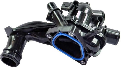 Aluminum Thermostat Housing Coolant Replacement Compatible With 207 208 308 508 RCZ 1.6 VTi 1.6 THP Engine 9808647080(1pc) in Saudi Arabia