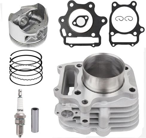 80mm Big Bore Cylinder Piston Gasket Kit for Compatible with Honda ATV TRX300 TRX300EX TRX300X Sportrax 300 1998-2008 in Kuwait