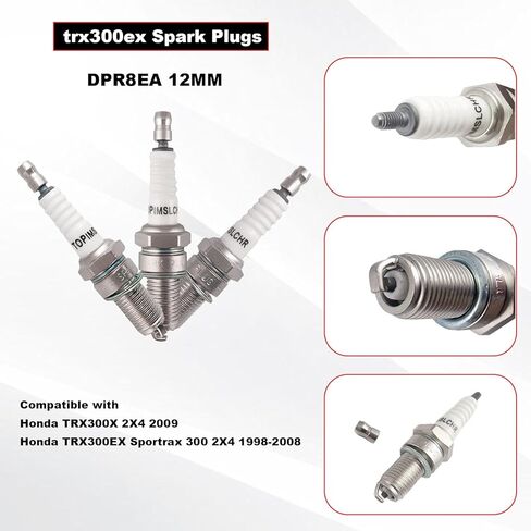 80mm Big Bore Cylinder Piston Gasket Kit for Compatible with Honda ATV TRX300 TRX300EX TRX300X Sportrax 300 1998-2008 in Kuwait