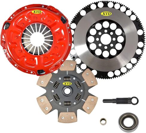 قابض السباق XTD المرحلة 3 + طقم دولاب الموازنة خفيف الوزن متوافق مع NISSAN 300ZX 1990-1996 TURBO 3.0L in Kuwait