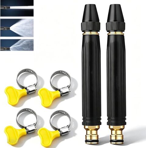 Home High-Pressure Car Wash Water Gun, 2026 Upgraded Car Wash Water Gun Garden Hose Sprayer, Adjustable Spray Patterns, for Watering Plants and Vegetables, and Car Washing in Saudi Arabia